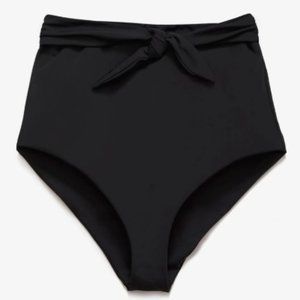 Mara Hoffman Black Goldie Bikini Bottom
